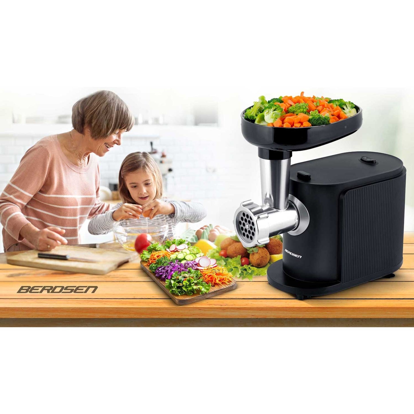 BD-600 Berdsen 300/800W meat grinder