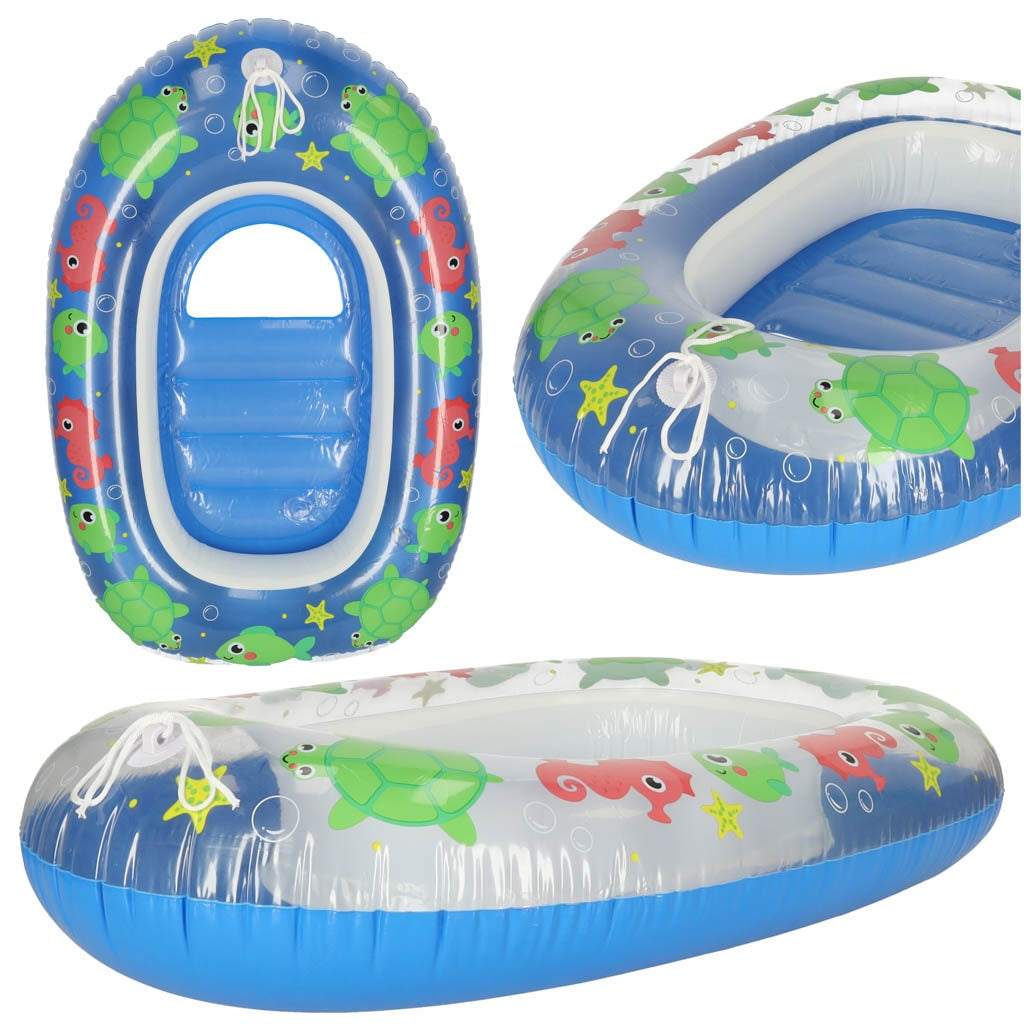 BESTWAY 34037 inflatable dinghy boat mattress blue