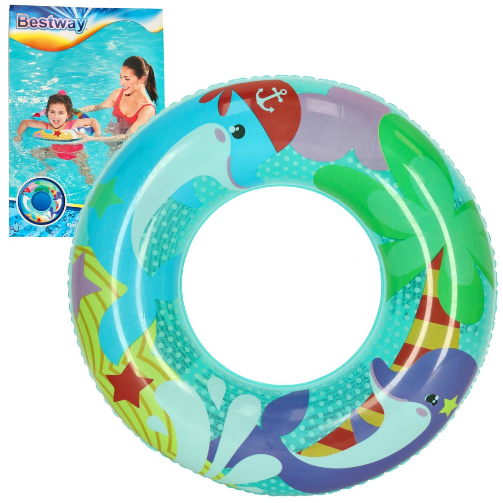 BESTWAY 36113 Inflatable wheel 51cm dolphins