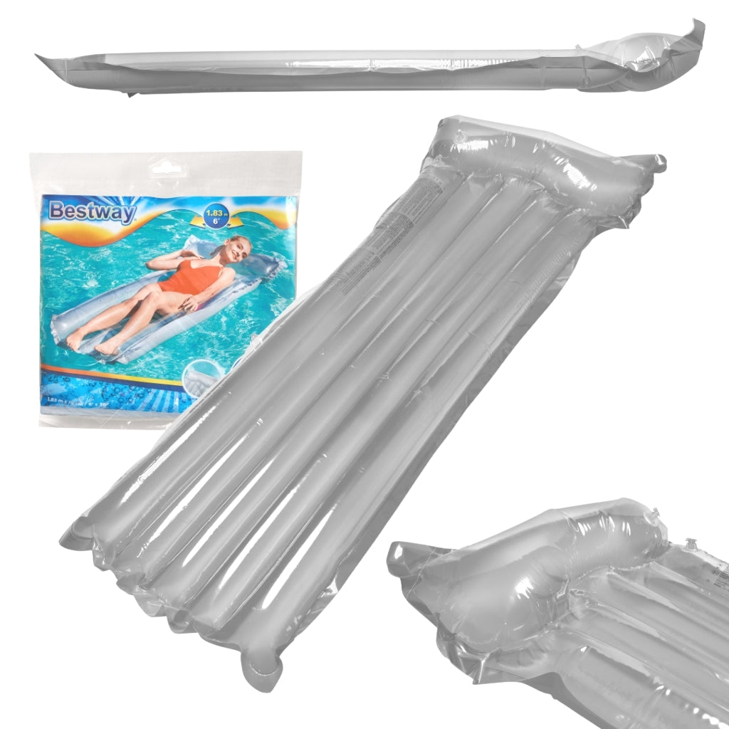 BESTWAY 44013 Inflatable swimming mattress grey