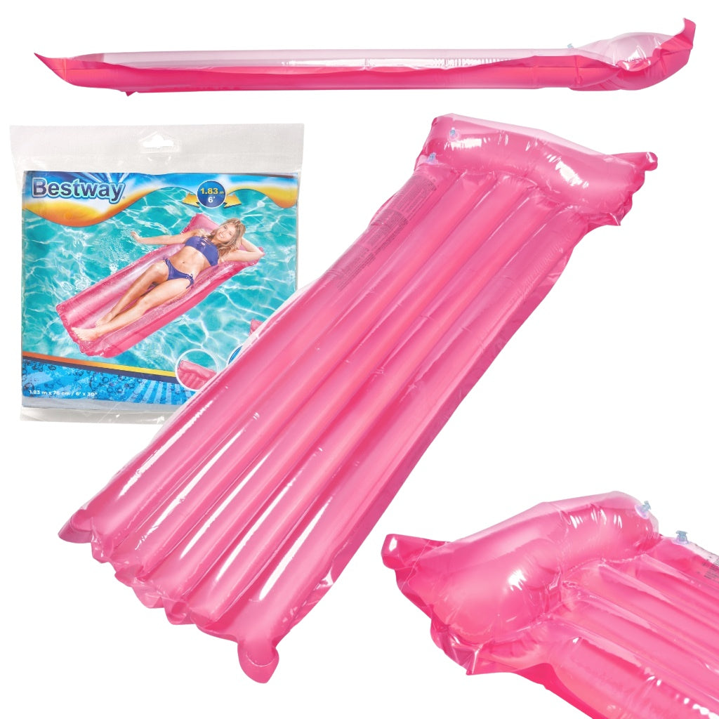 BESTWAY 44013 Inflatable swimming mattress pink