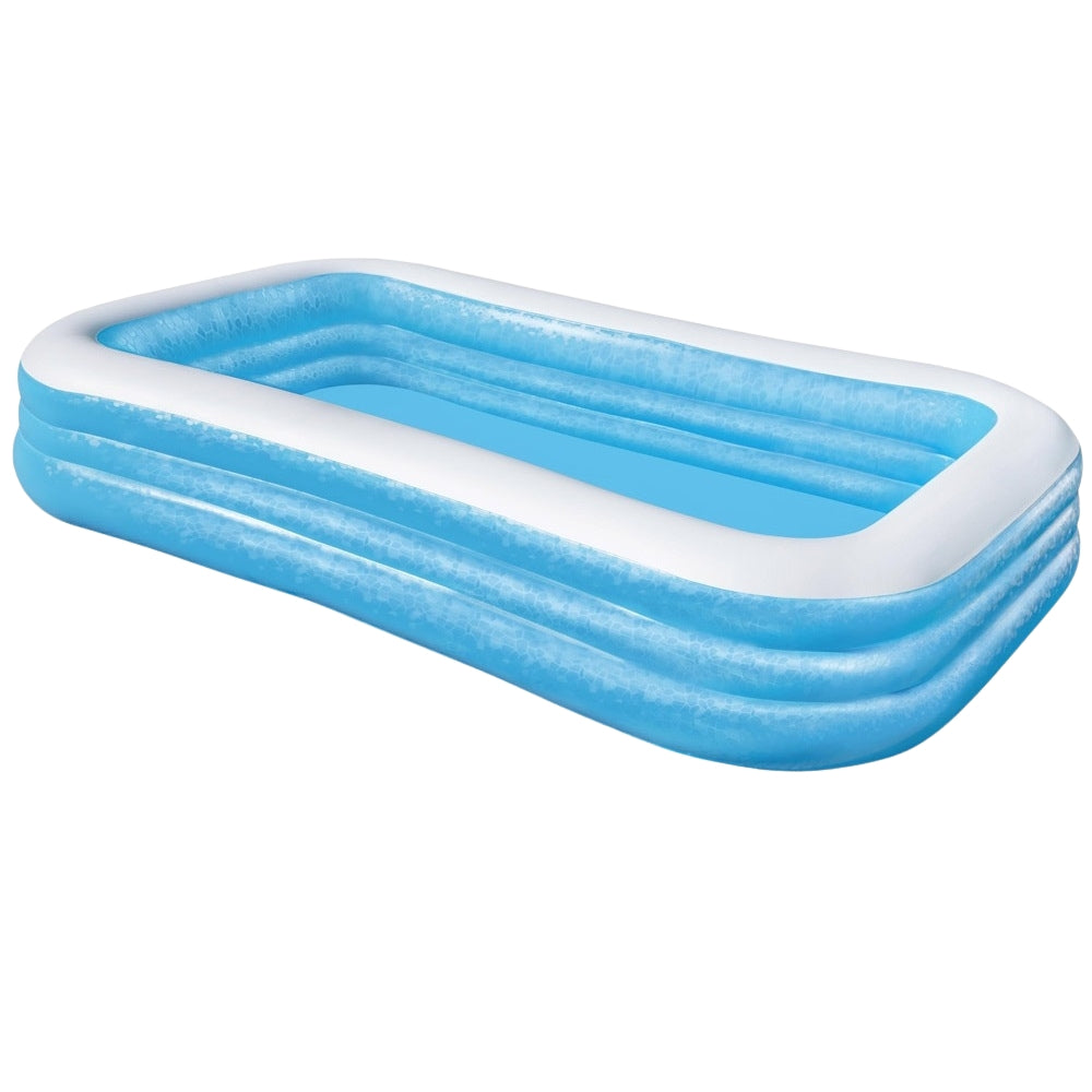 BESTWAY 54009 Large family garden inflatable pool 305x183x56