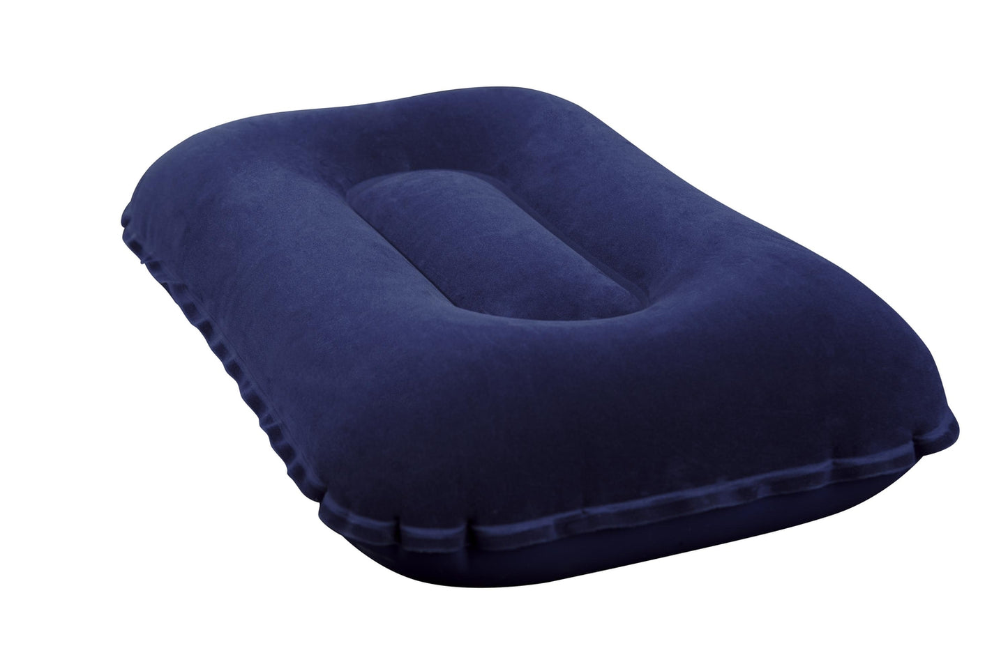 BESTWAY 67121 Travel inflatable velour cushion navy blue