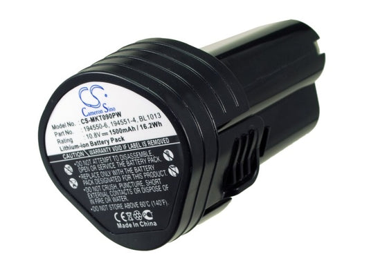 BL1013 Batteri För Makita DF030D, DF330D etc. 1500 mAh, 10,8 V