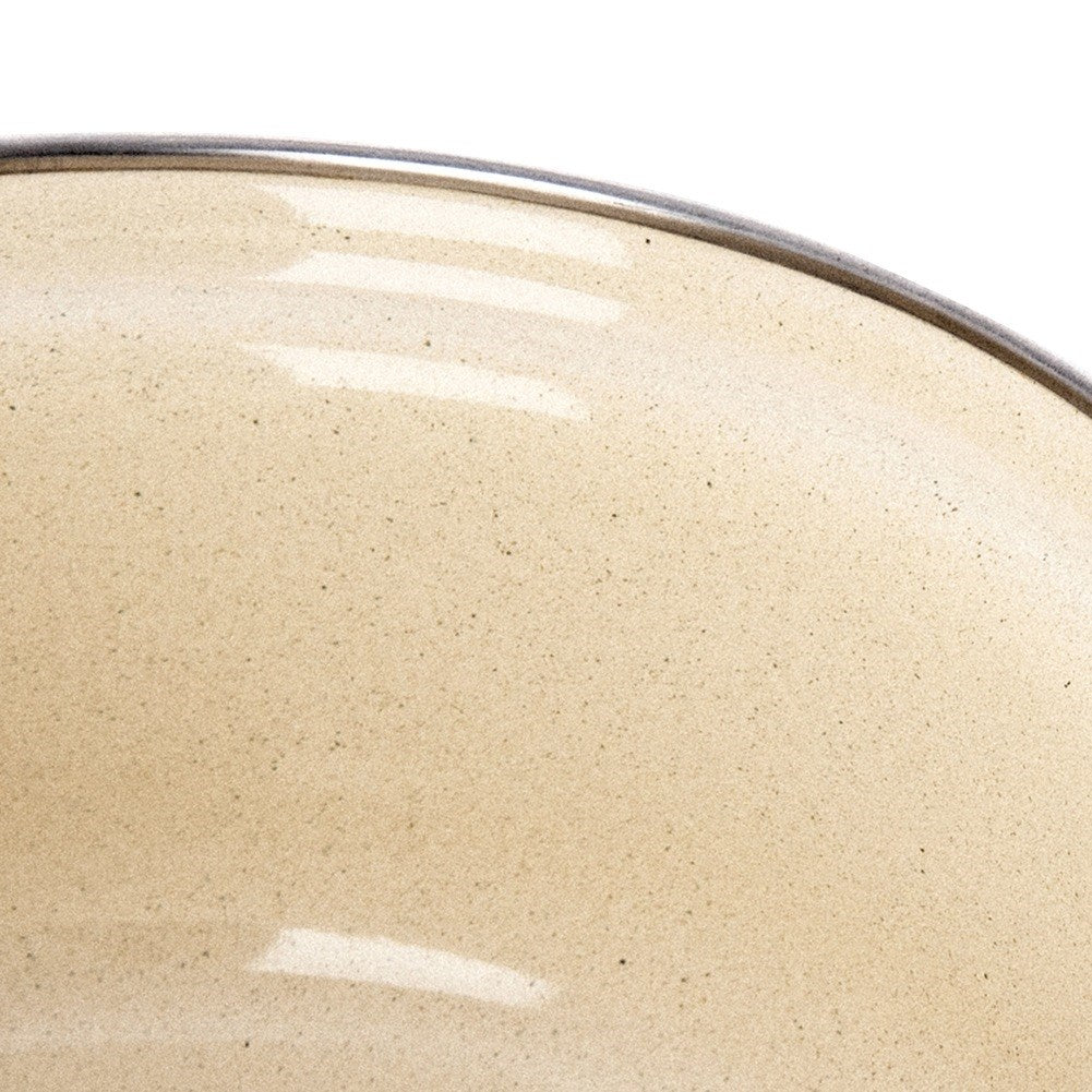 BROWN enamel pot 32 cm, 11.5 l