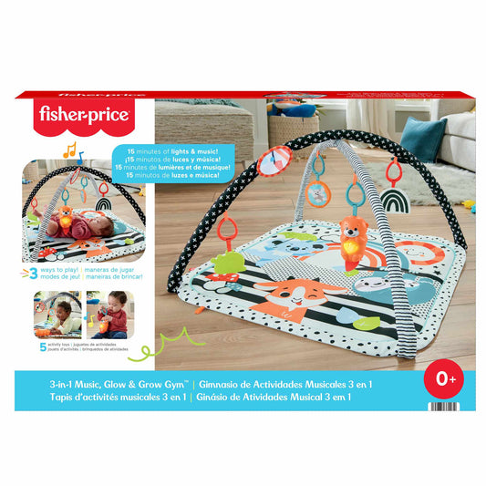 Baby Activity Mat with Music & Light-Up Otter Toy