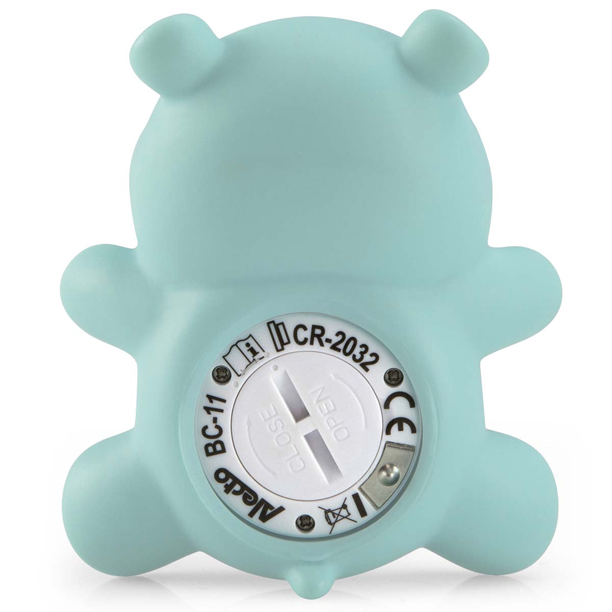 Baby Bath & Room Thermometer, Floating Hippo Design