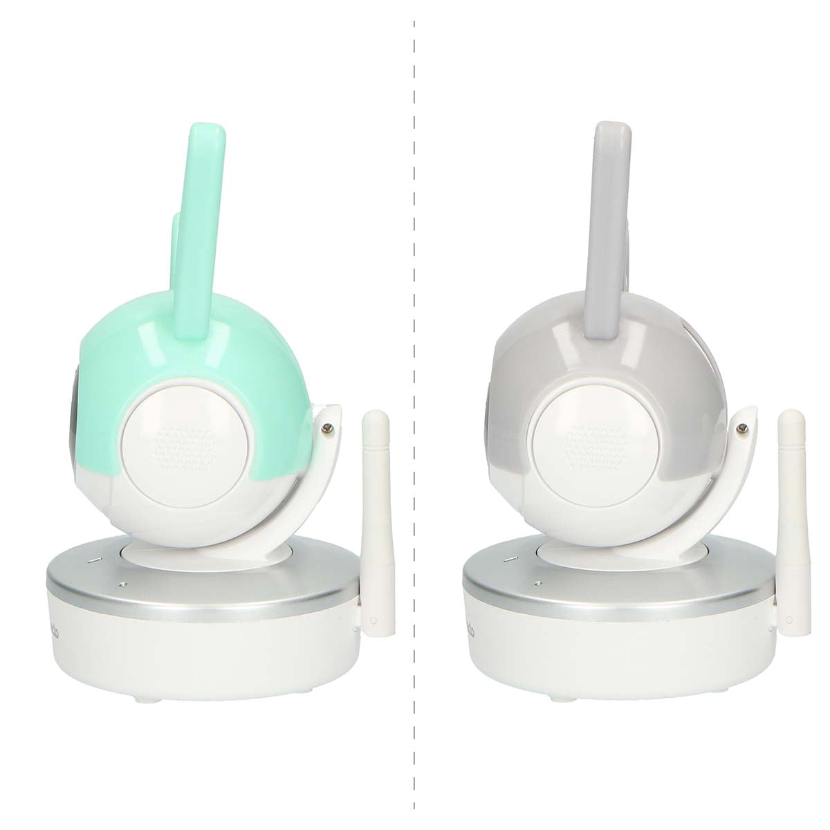 Baby Monitor Rabbit Ears Covers, Gray & Mint Green