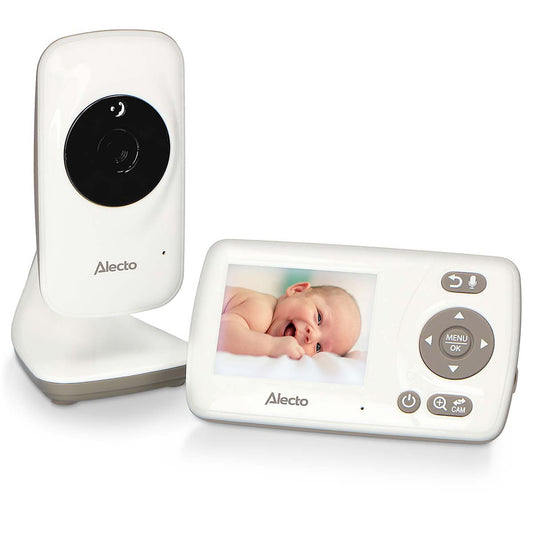 Baby Monitor with Camera, 2.4" Color Display, Night Vision