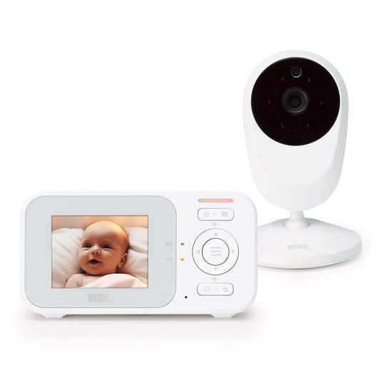 Baby Monitor with Camera, 2.4" Display, Night Vision