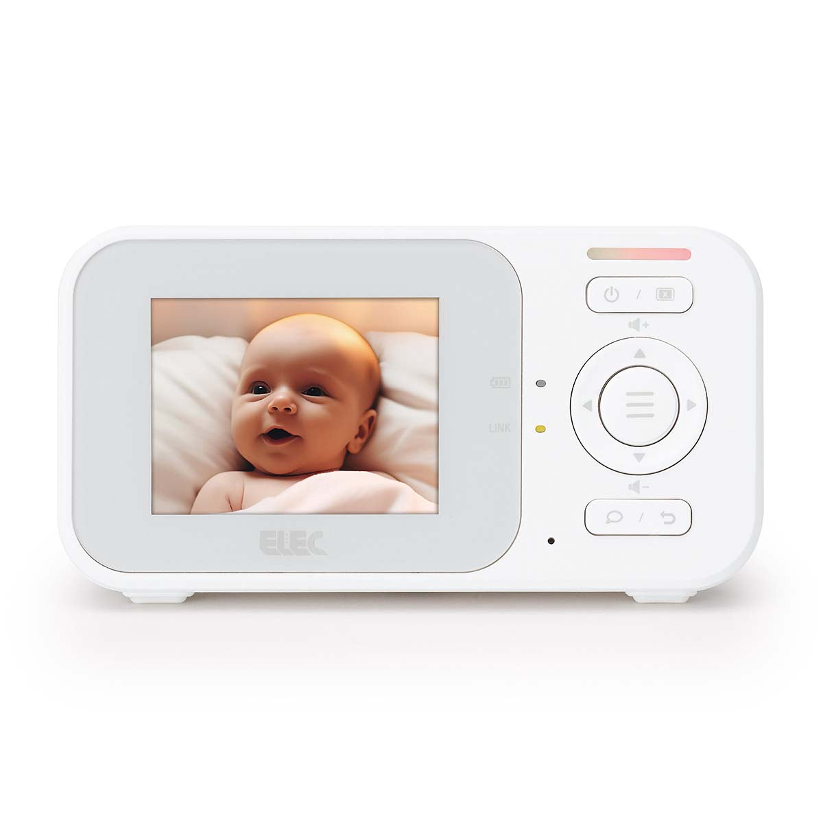 Baby Monitor with Camera, 2.4" Display, Night Vision
