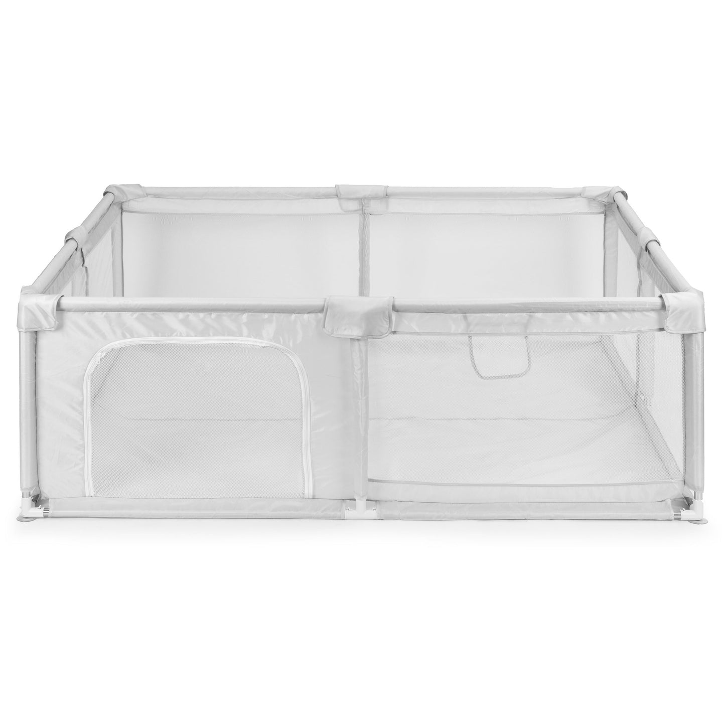 Baby Playpen 160x200 cm with Mesh Walls and Carry Bag