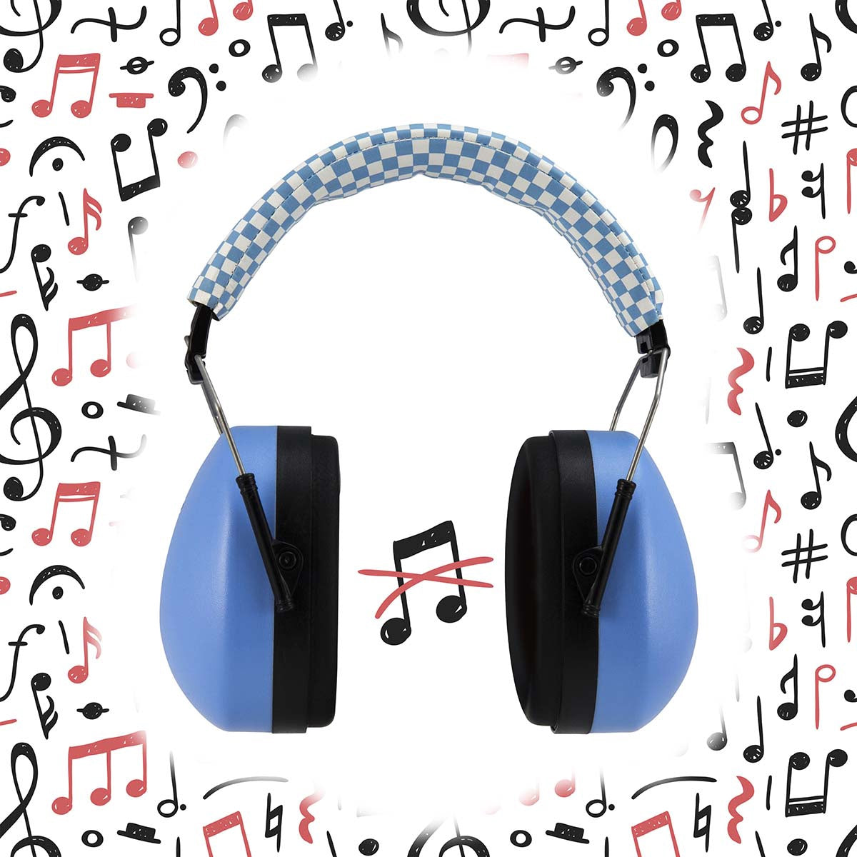 Baby & Toddler Earmuffs, Blue, Hearing Protection 29dB