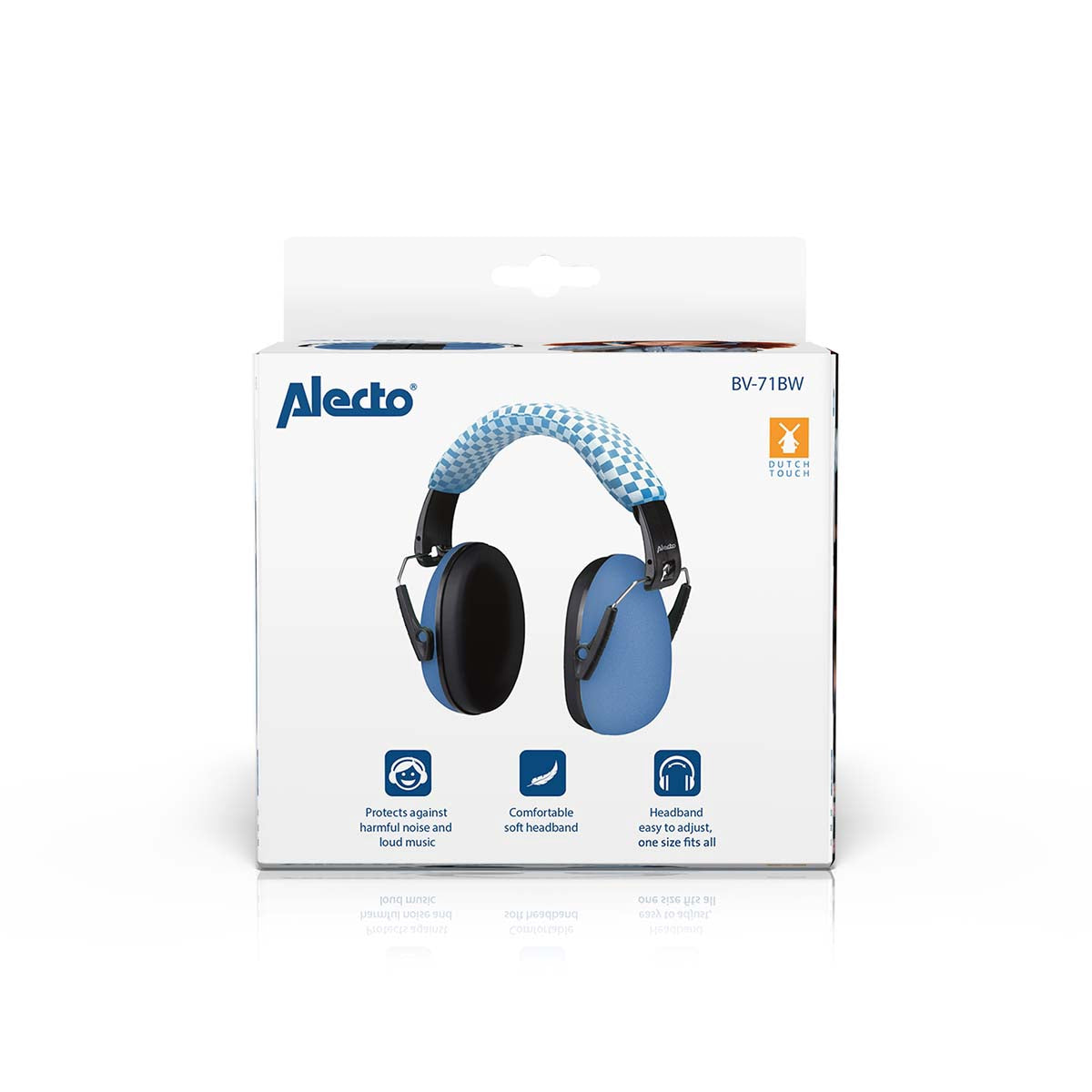 Baby & Toddler Earmuffs, Blue, Hearing Protection 29dB