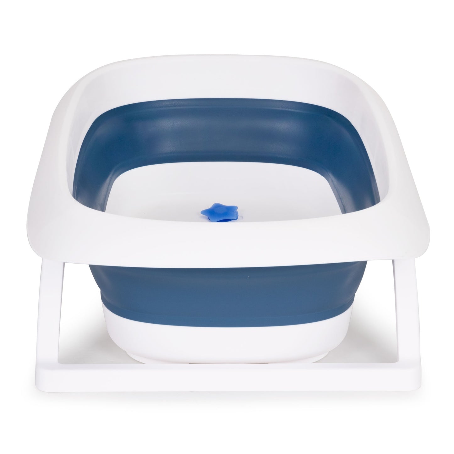 Baby bath folding bathtub with drain - Fudge