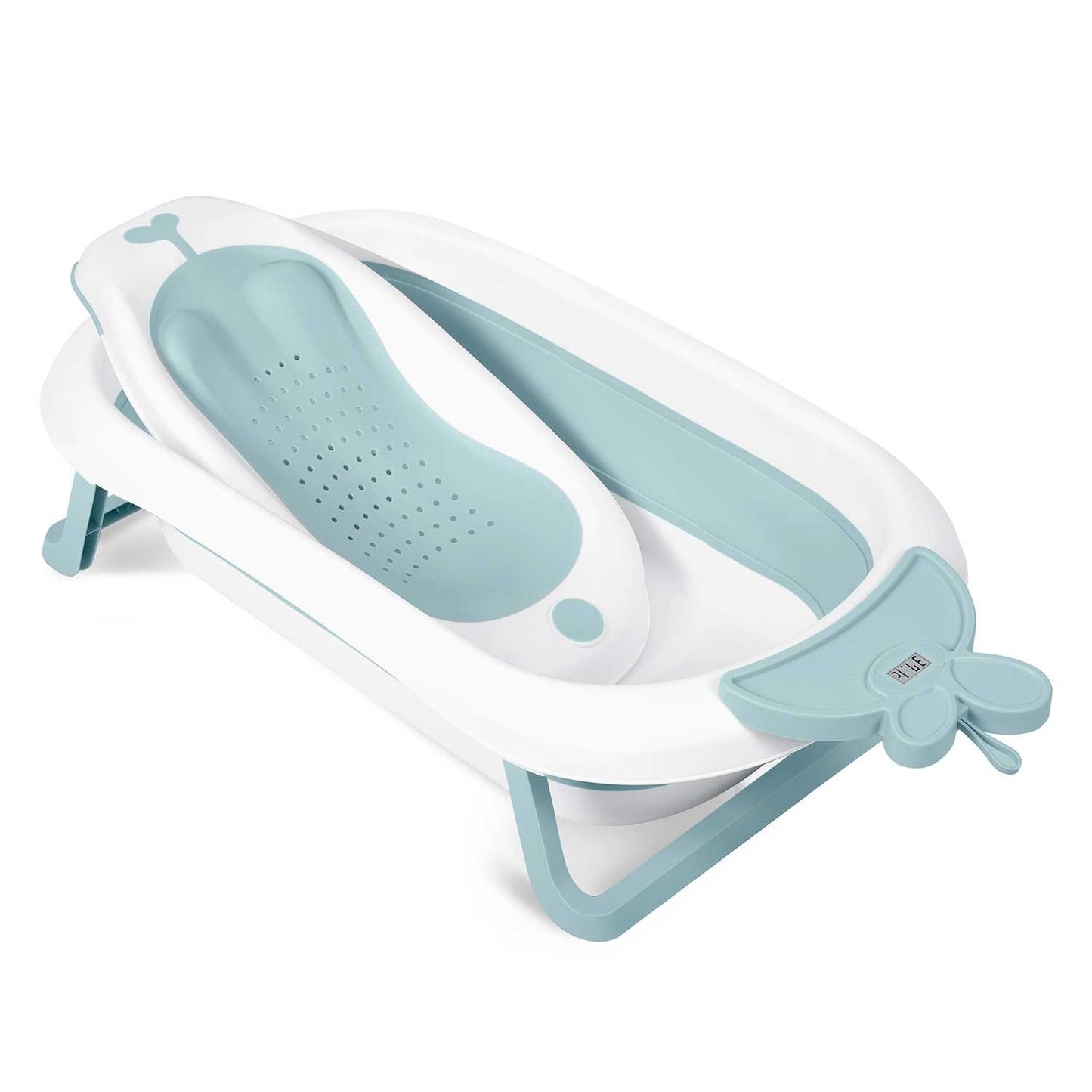 Baby bath support insert Ricokids white-blue
