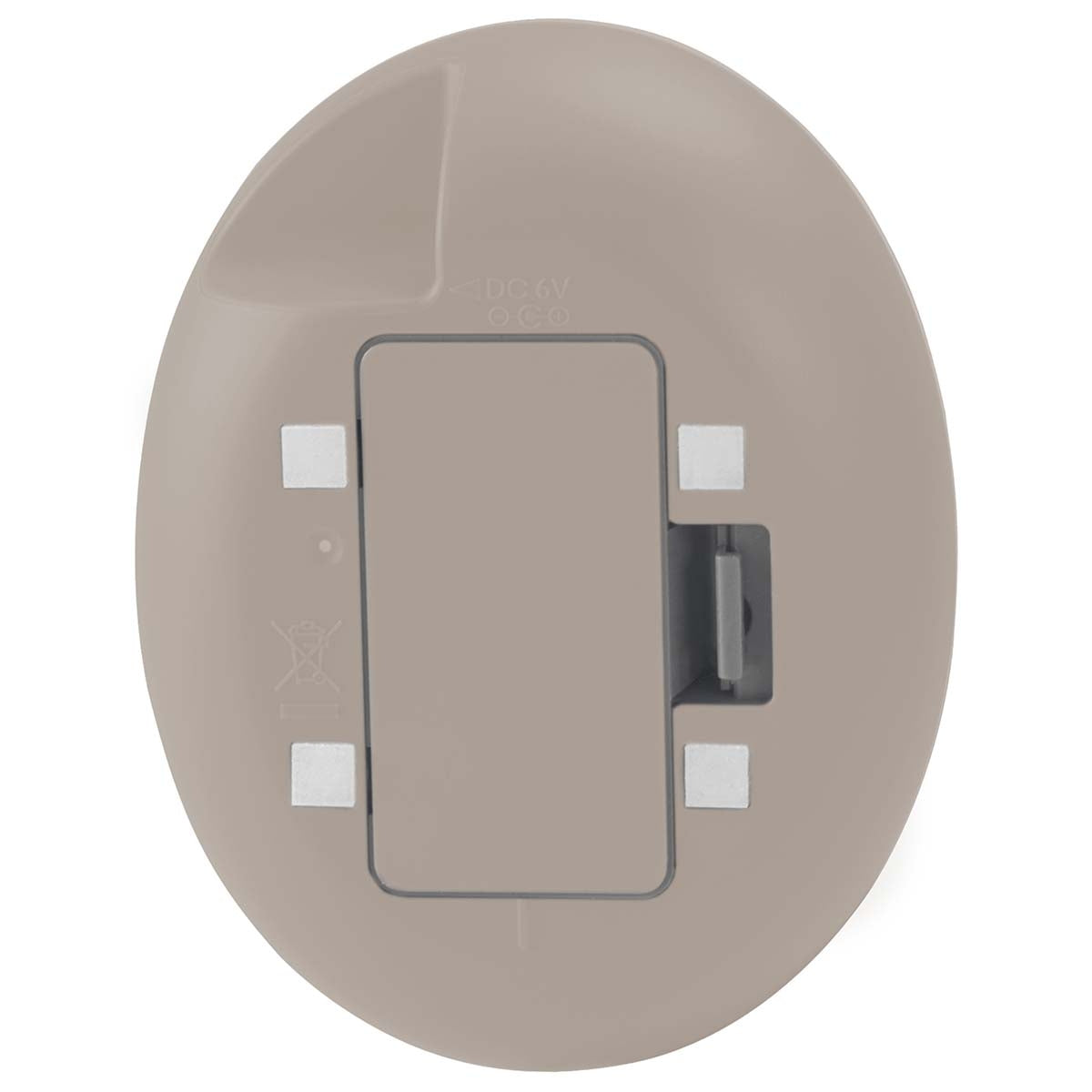 Babyfoon Full Eco DECT, white/taupe