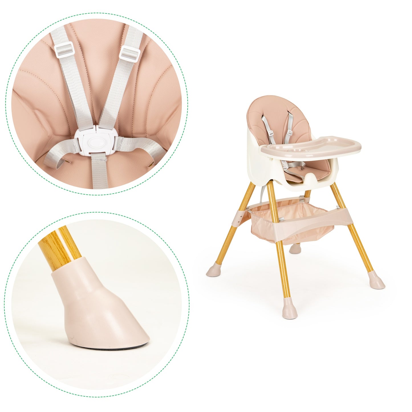 Baby high chair 2in1 ECOTOYS