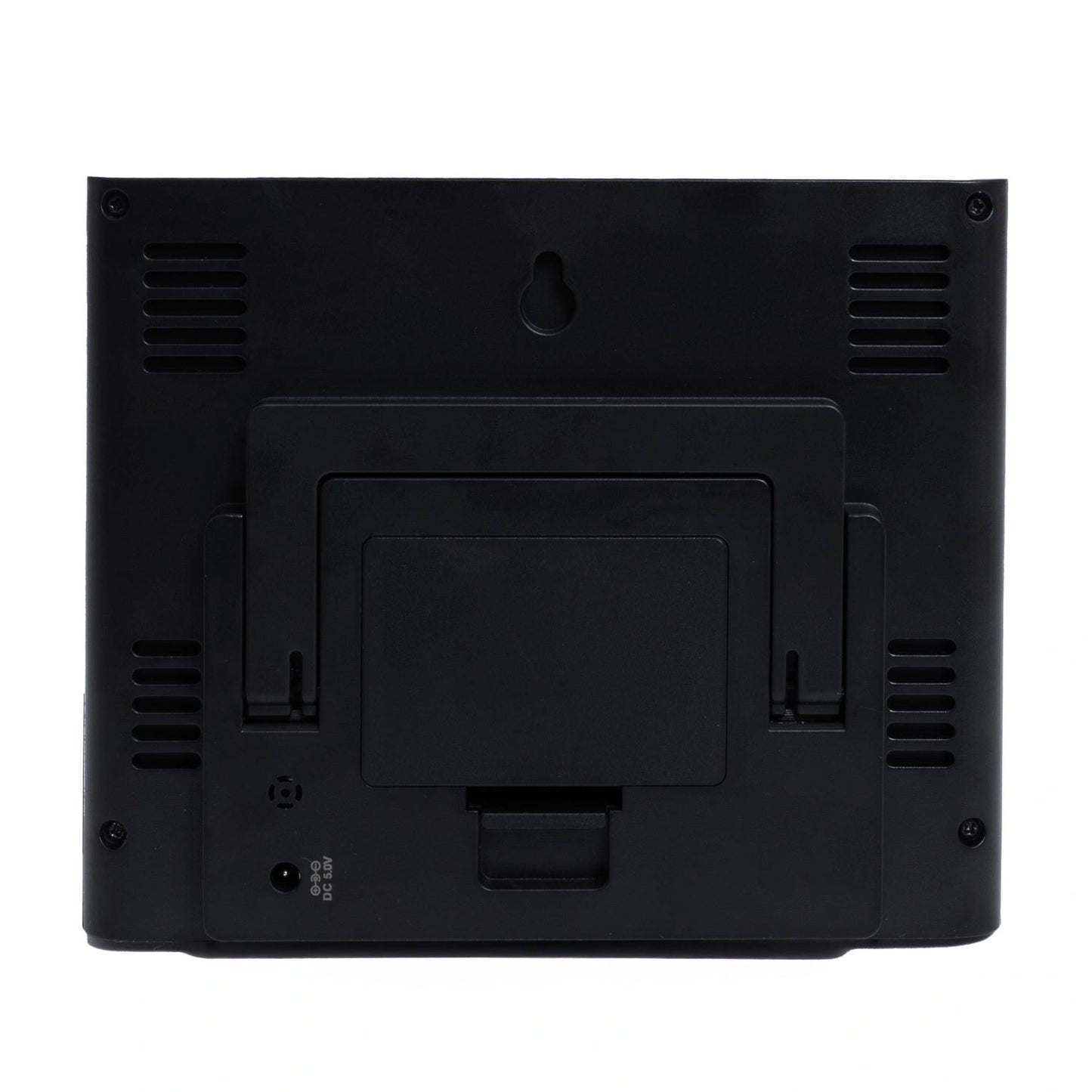 Backlit wireless weather station with outdoor sensor, LCD display, thermometer, barometer, clock