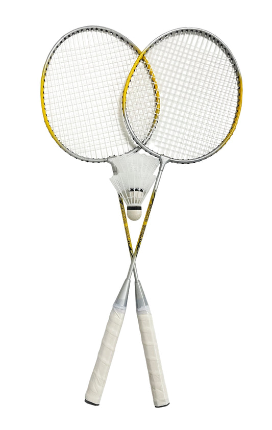 Badminton Set for Two with Rackets and Carry Bag