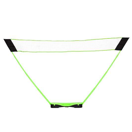 Badminton Set with Foldable Net, Rackets, Shuttlecocks