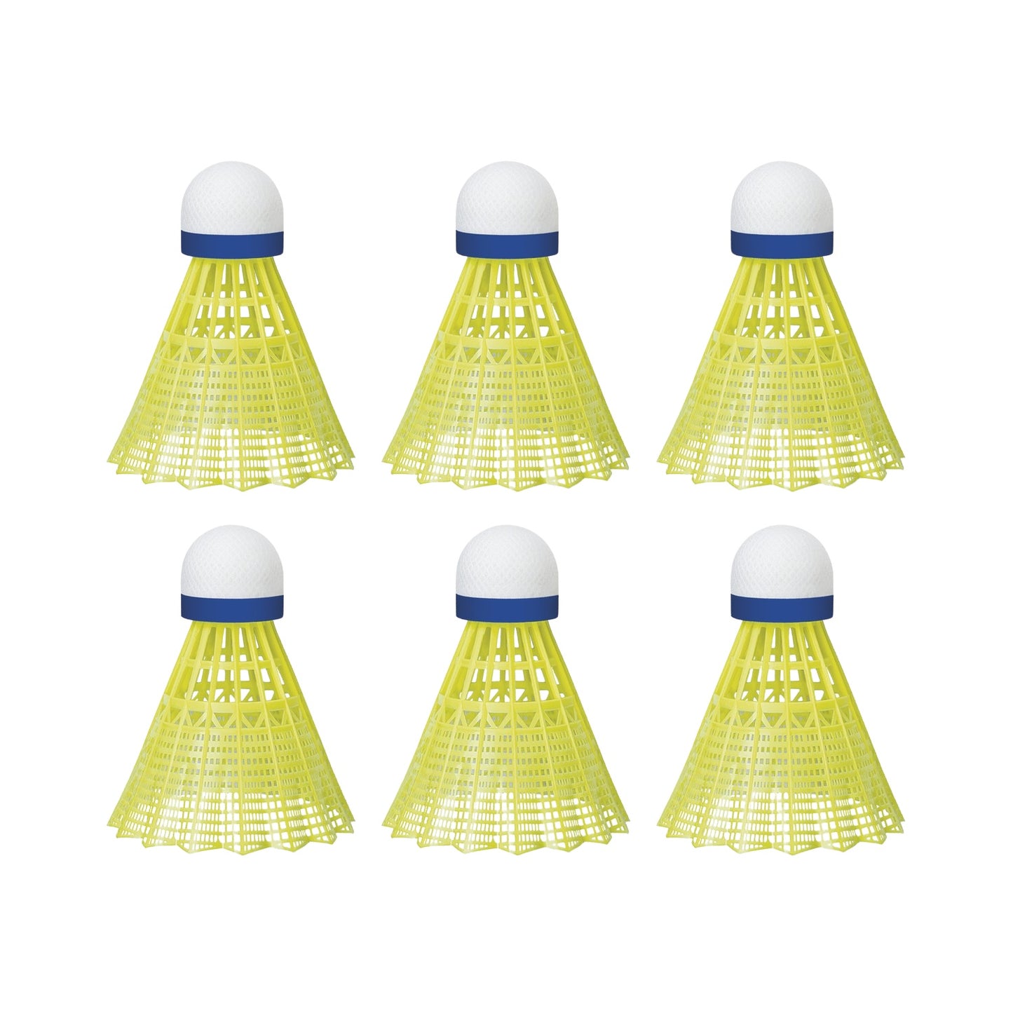 Badminton Shuttlecocks, 6 Pack for Outdoor Play