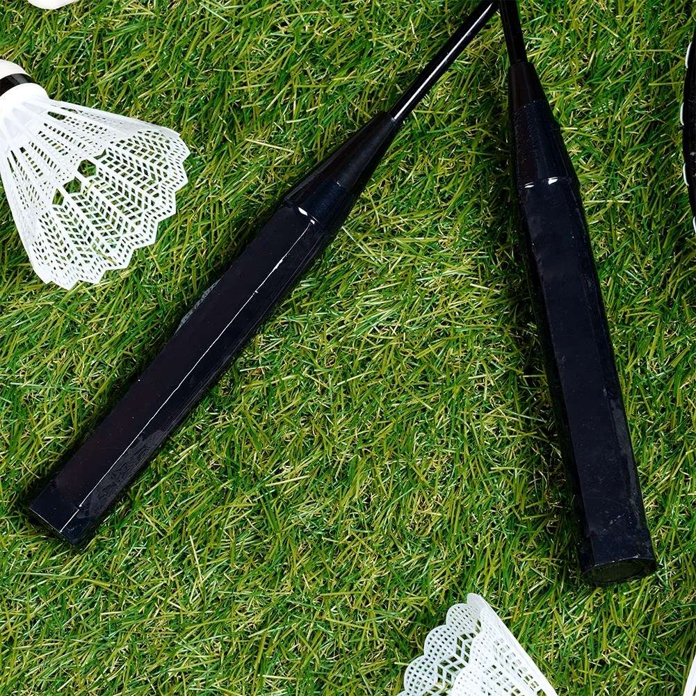Badminton set for two with light and flexible racket