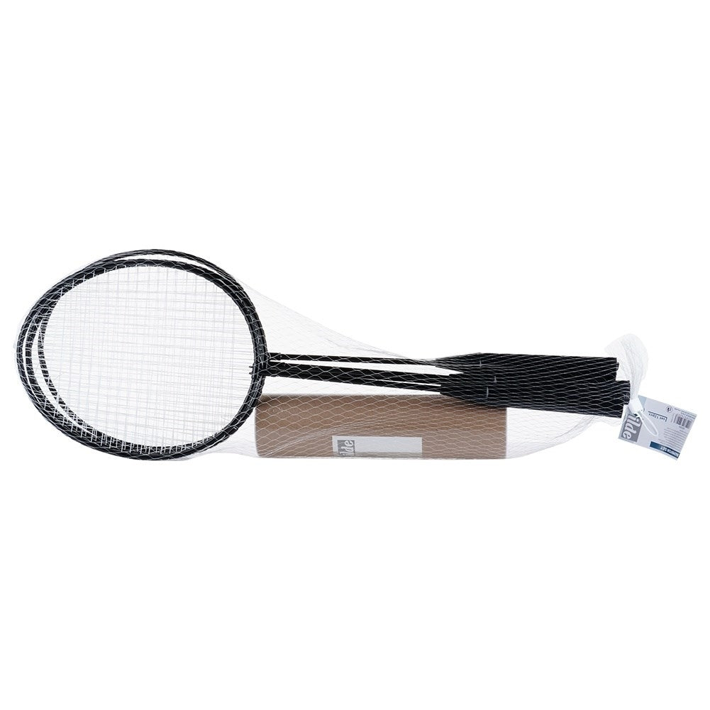 Badminton set for two with light and flexible racket