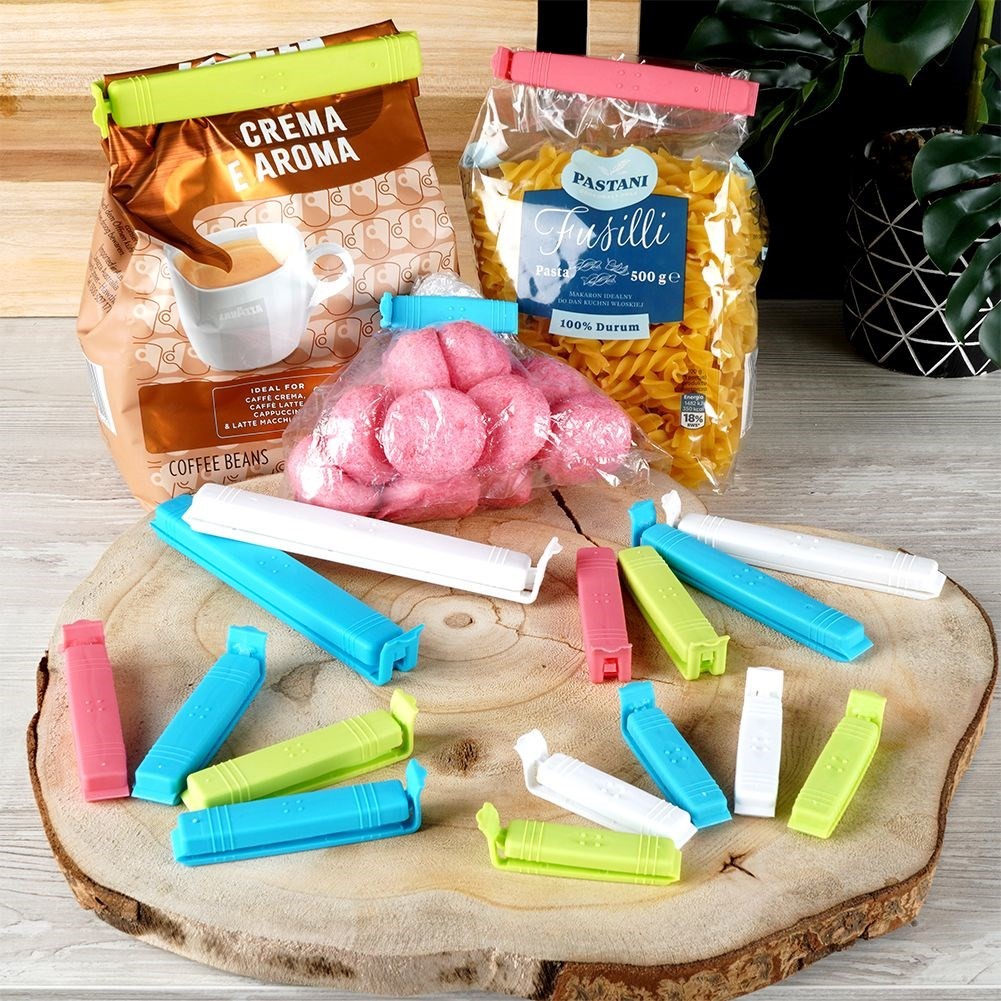 Bag clips: Reusable & tightly sealed