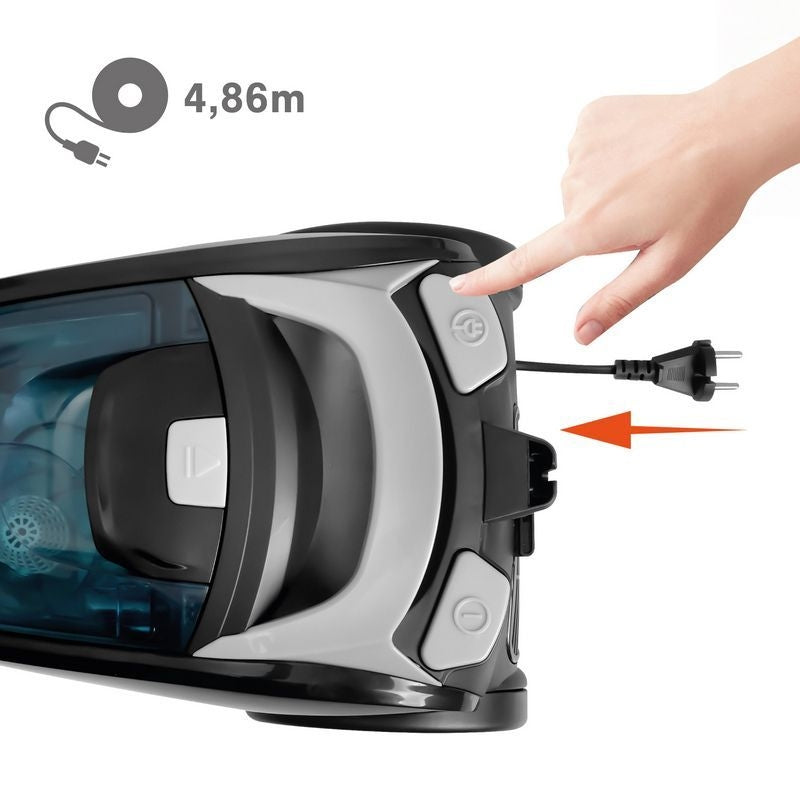 Bagless Cyclonic Vacuum Cleaner, 700W, 1.5L, HEPA Filters