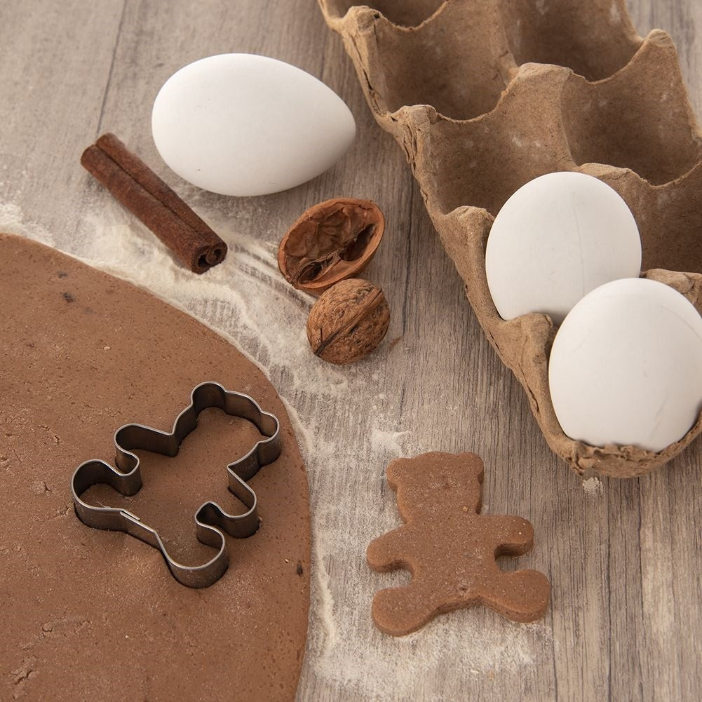 Baking form Björn: Stainless steel, Perfect for gingerbread cookies