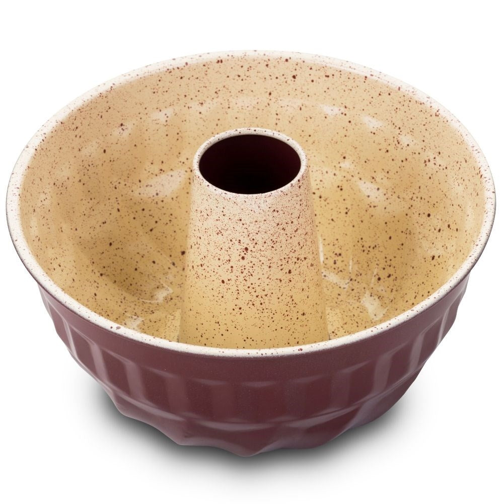 Baking form with non-stick for gas and electric oven baking