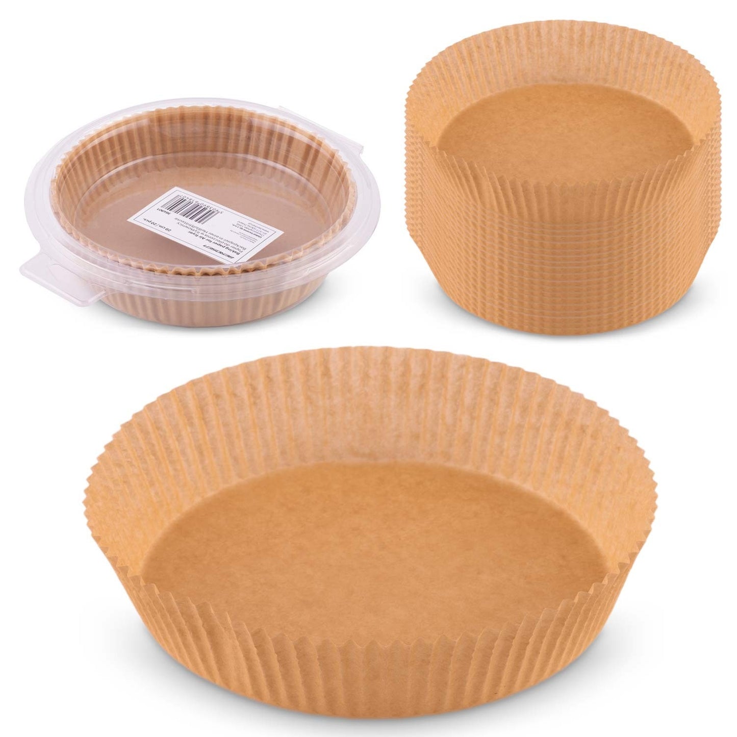 Baking paper for Airfryer 20 cm Berdsen - 20-pack