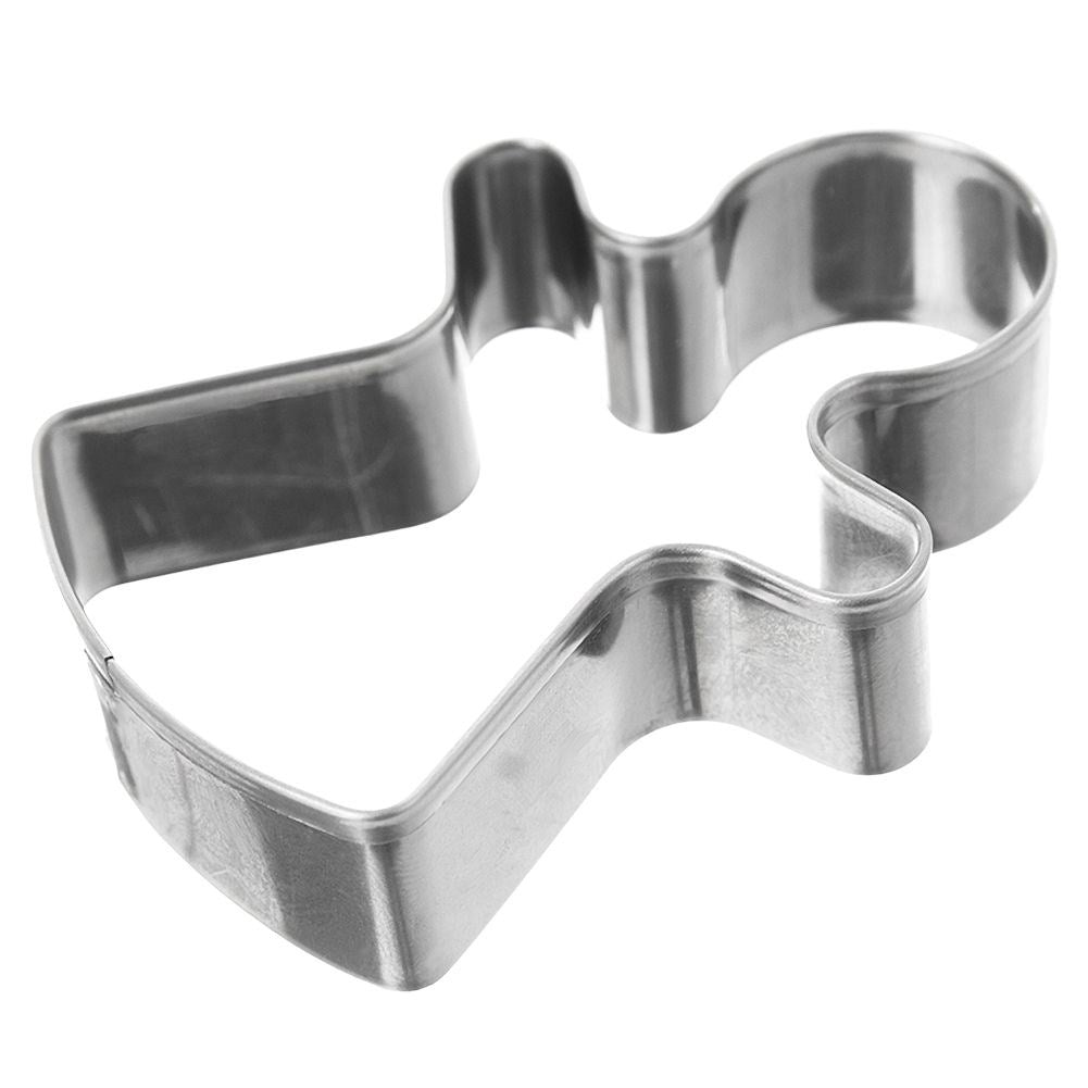 Baking tin for cookies in doll shape, stainless steel, dishwasher safe