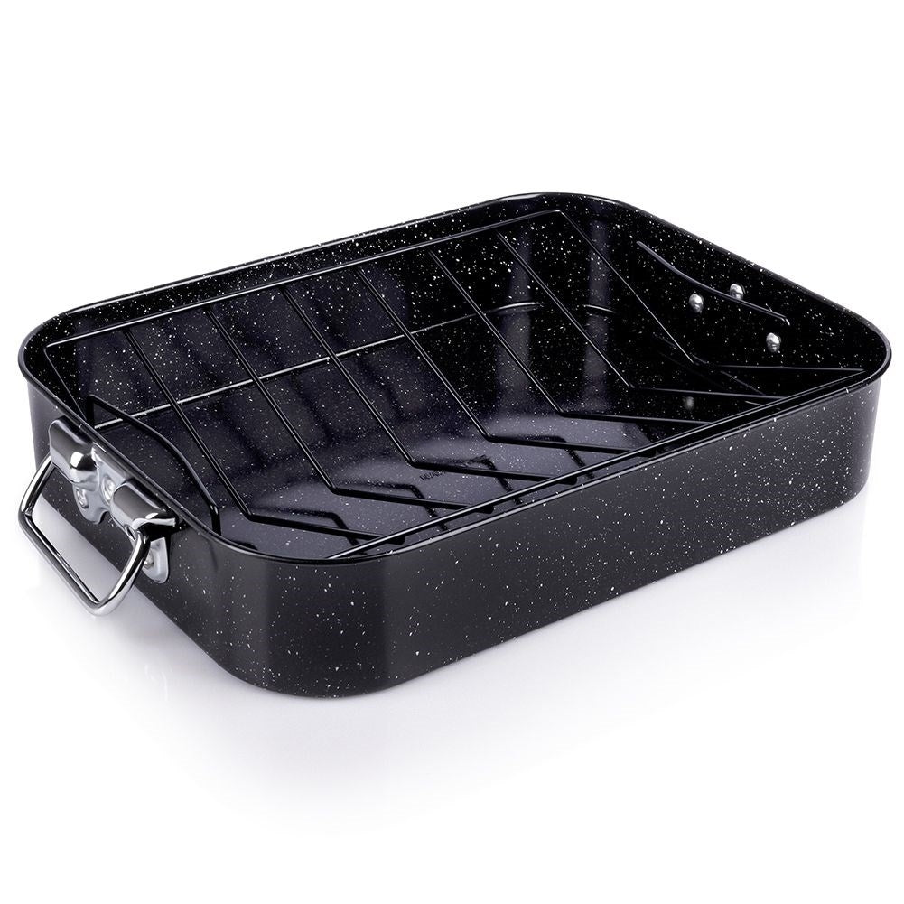 Baking tray with removable grid for meat and other dishes
