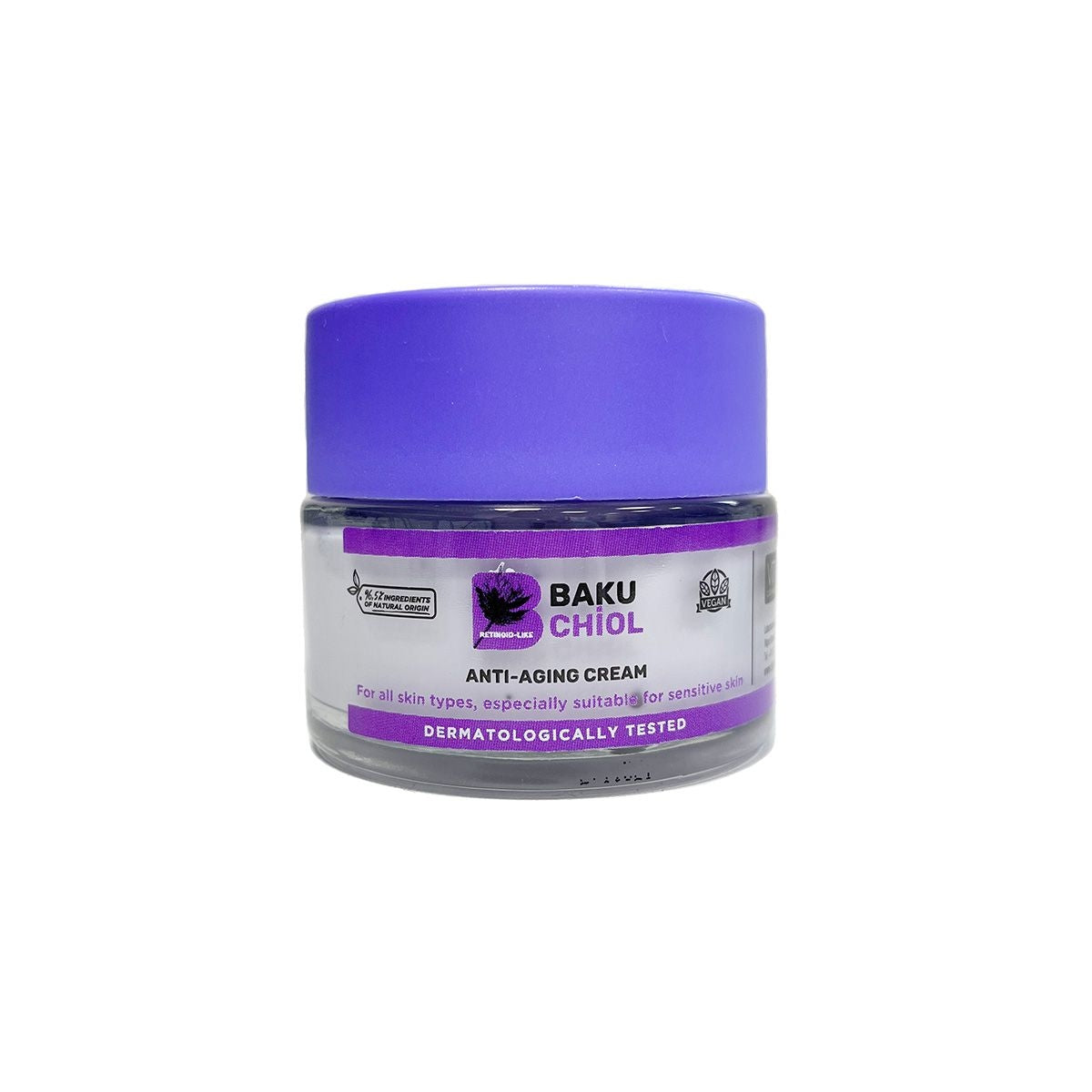 Bakuchiol Face Cream with Niacinamide & Aloe Vera
