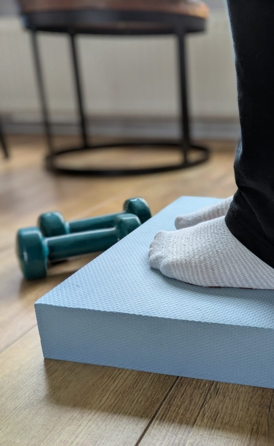 Balance Pad for Core Stability, Light Blue, 38x32.5x6 cm
