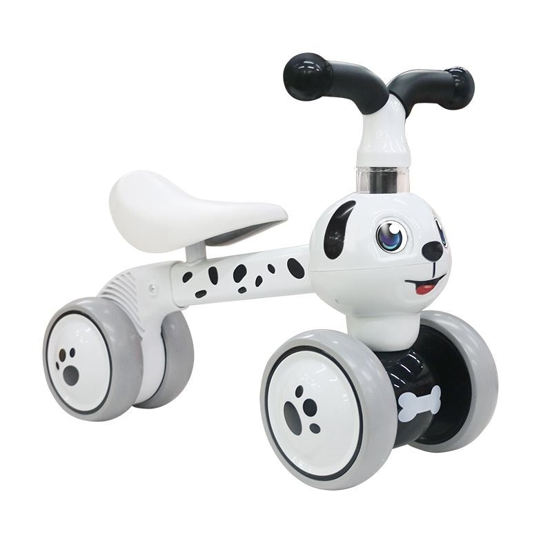 Balance bike Doggy ride on mini bike with 4 wheels