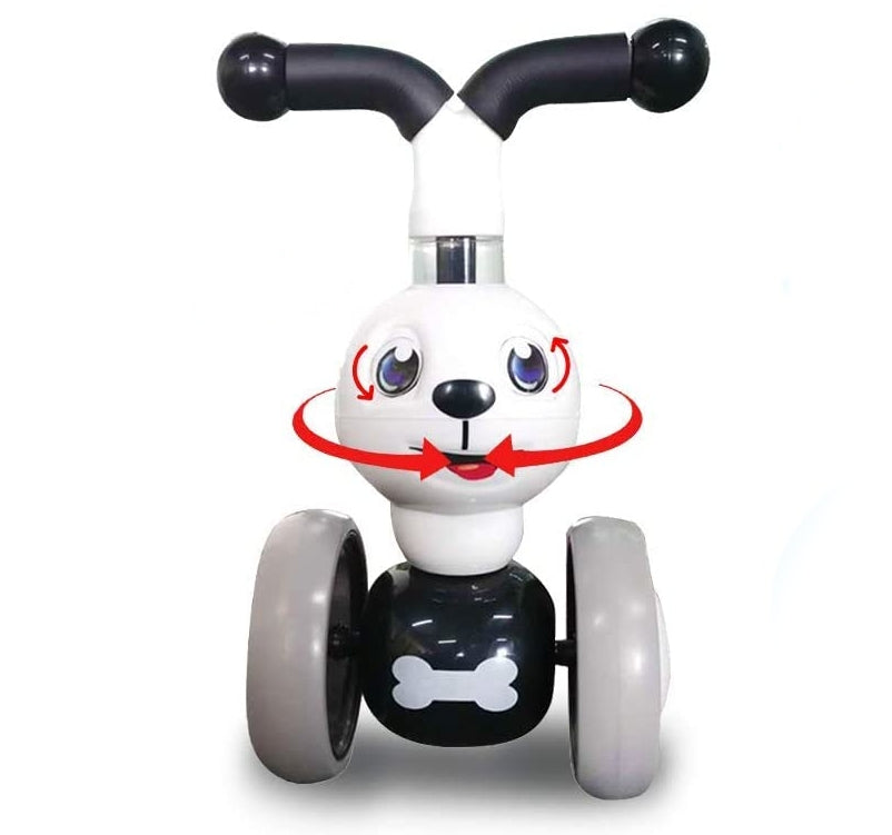 Balance bike Doggy ride on mini bike with 4 wheels