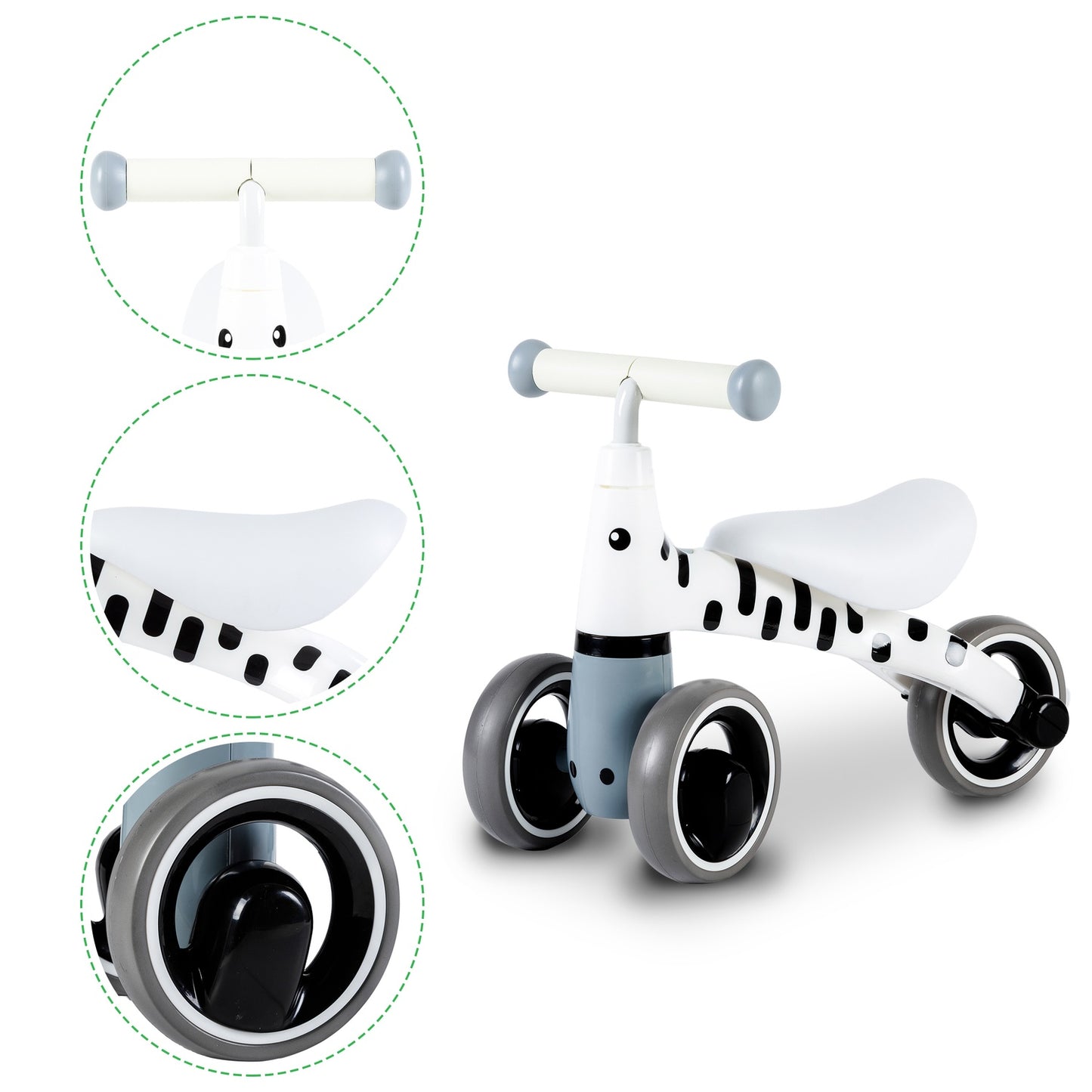 Balance bike "Zebra" ECOTOYS