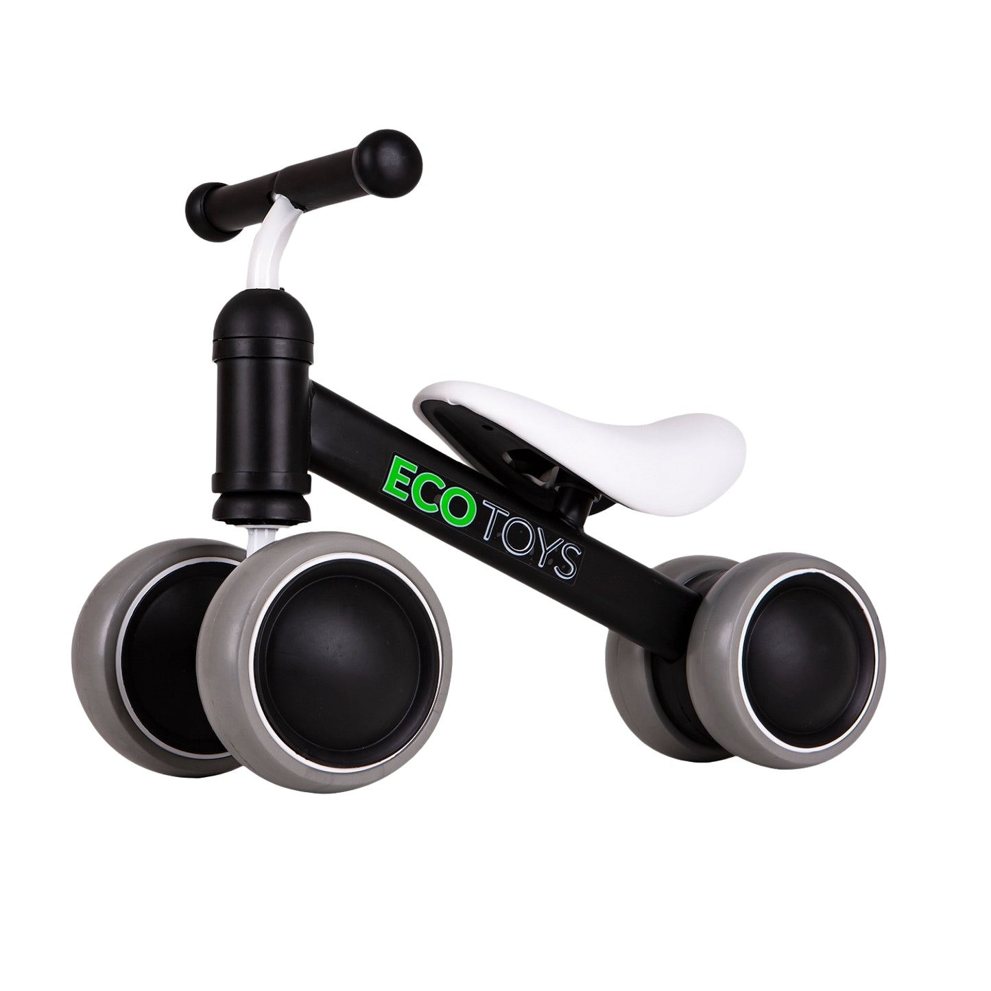 Balance bike, exercise bike, mini bike for children, black, ECOTOYS