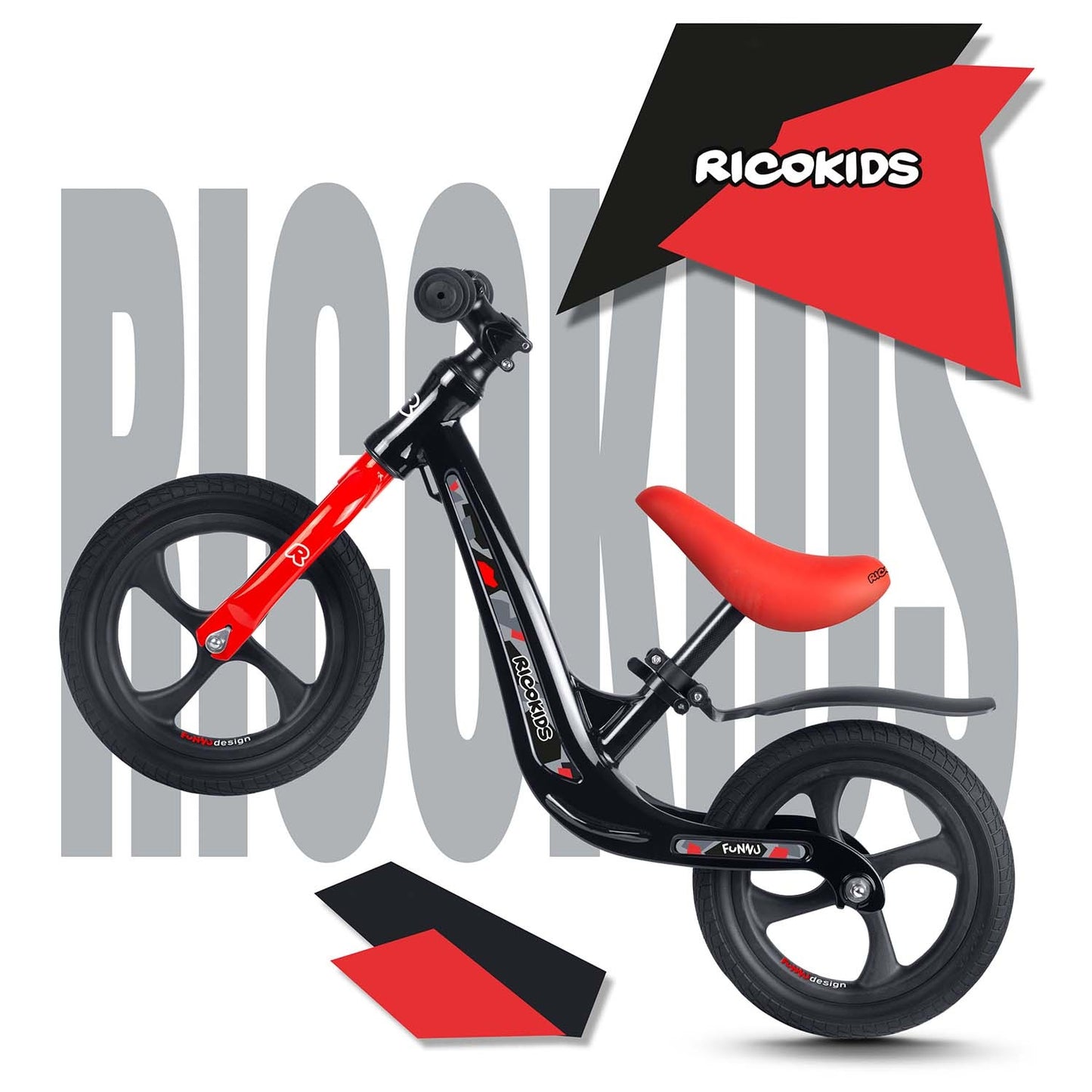 Balance bike for children Ricokids FUNNU