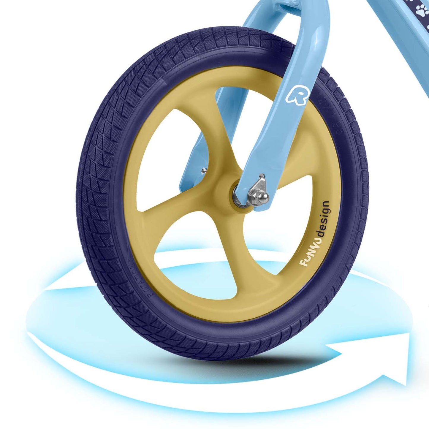 Balance bike for children Ricokids FUNNU