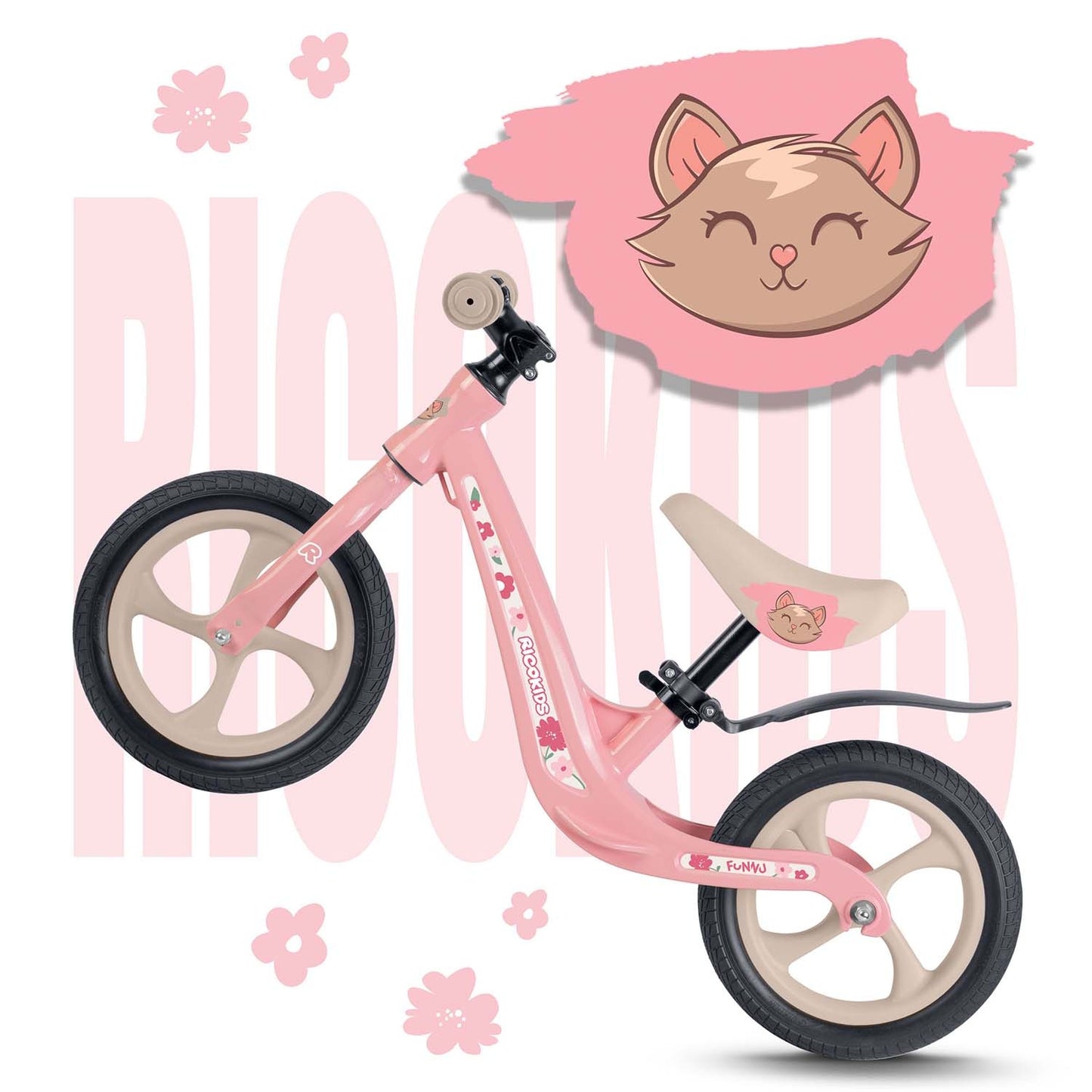 Balance bike for children Ricokids FUNNU