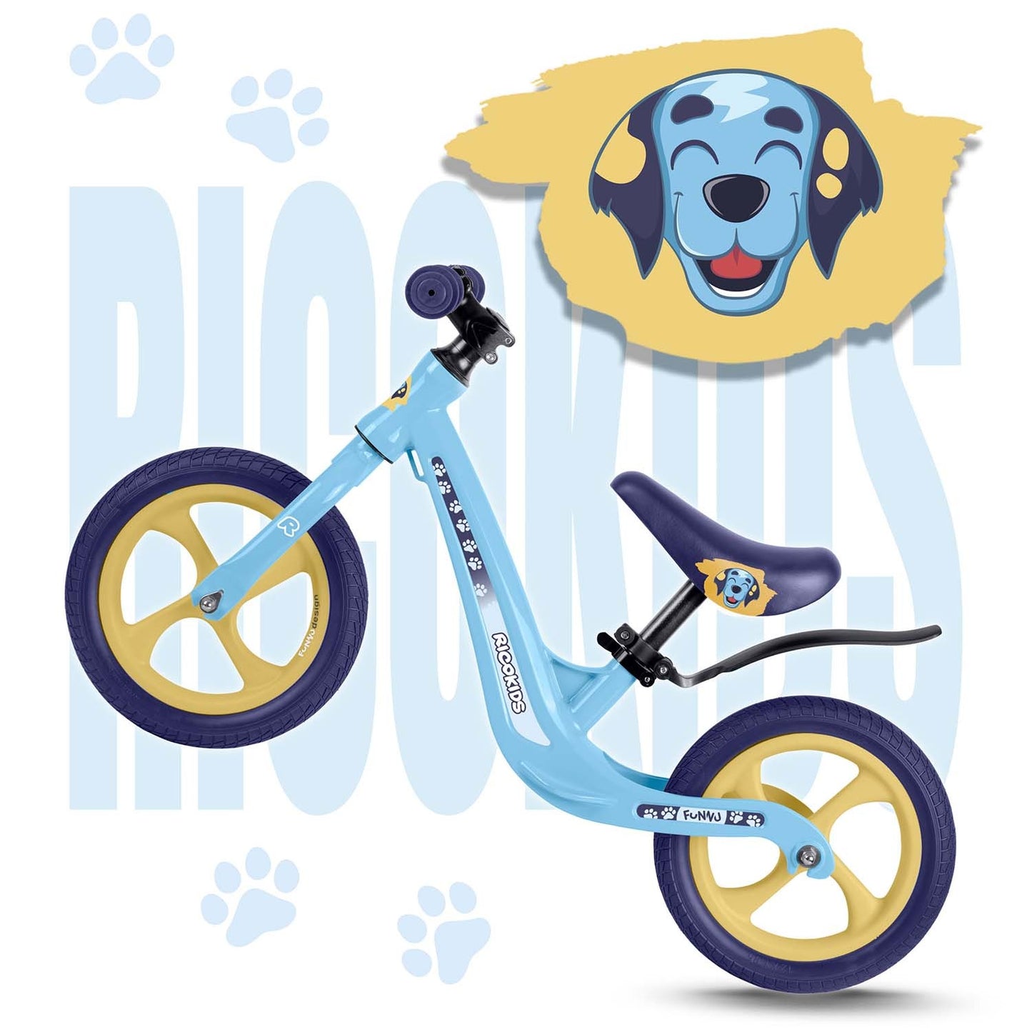 Balance bike for children Ricokids FUNNU