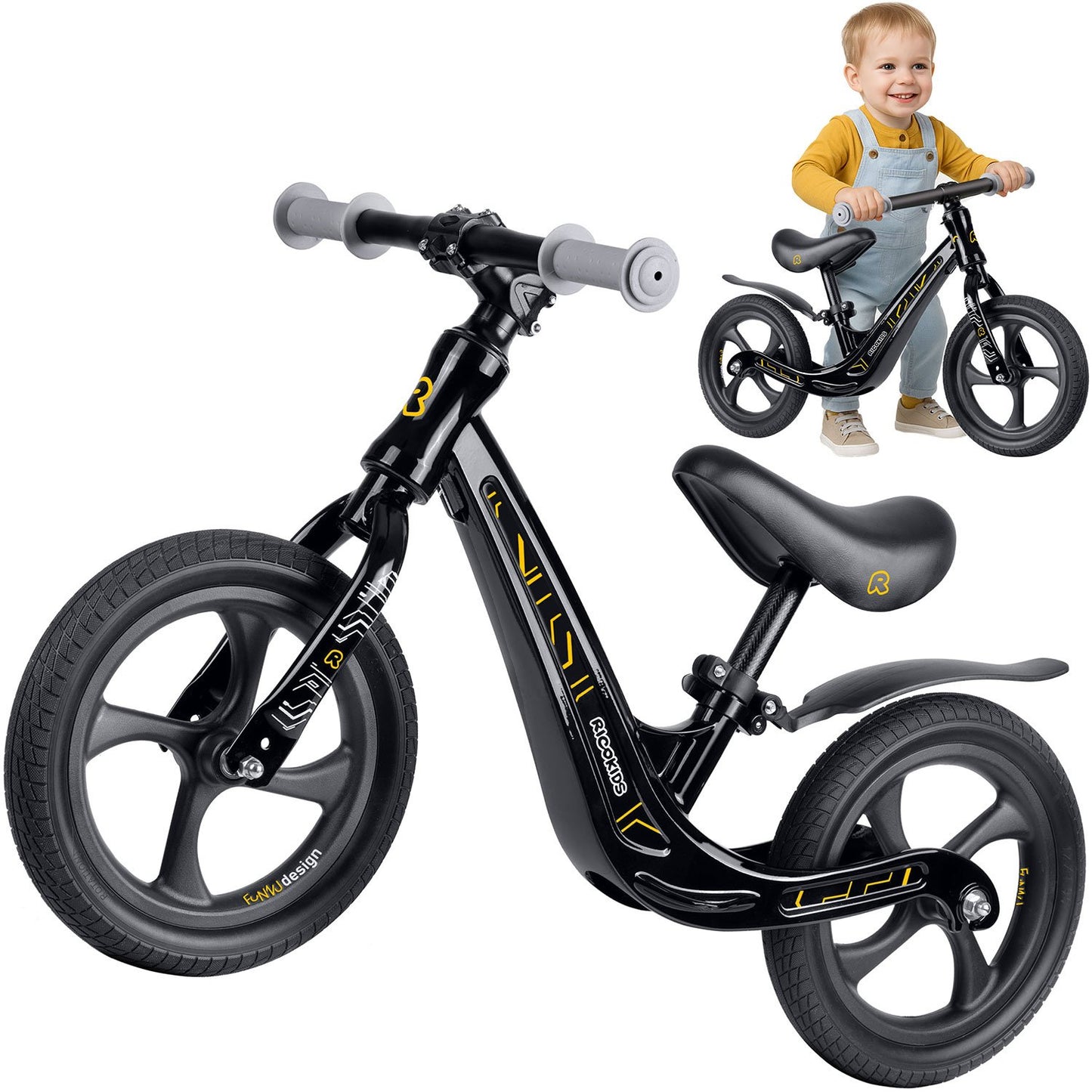 Balance bike for children Ricokids FUNNU
