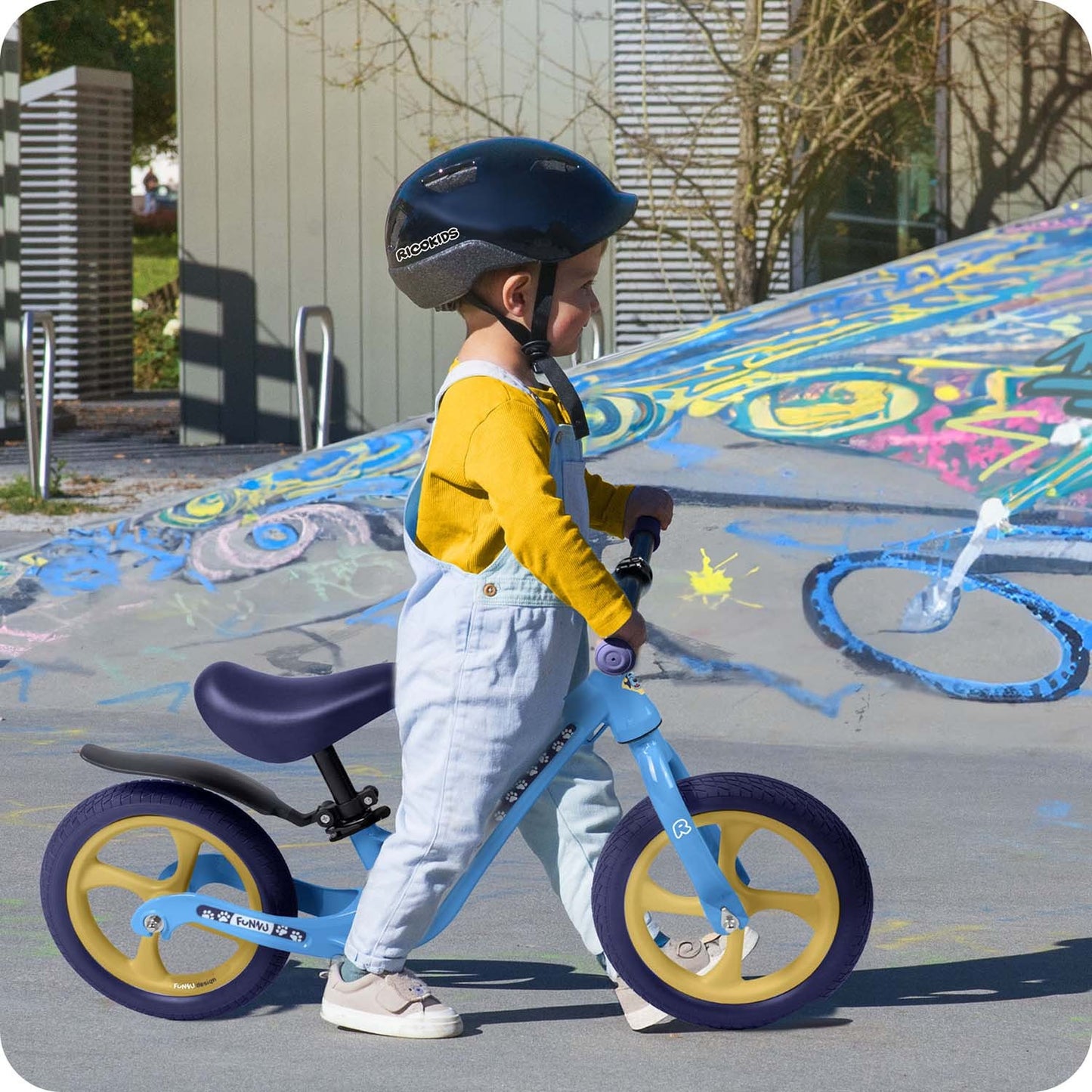 Balance bike for children Ricokids FUNNU