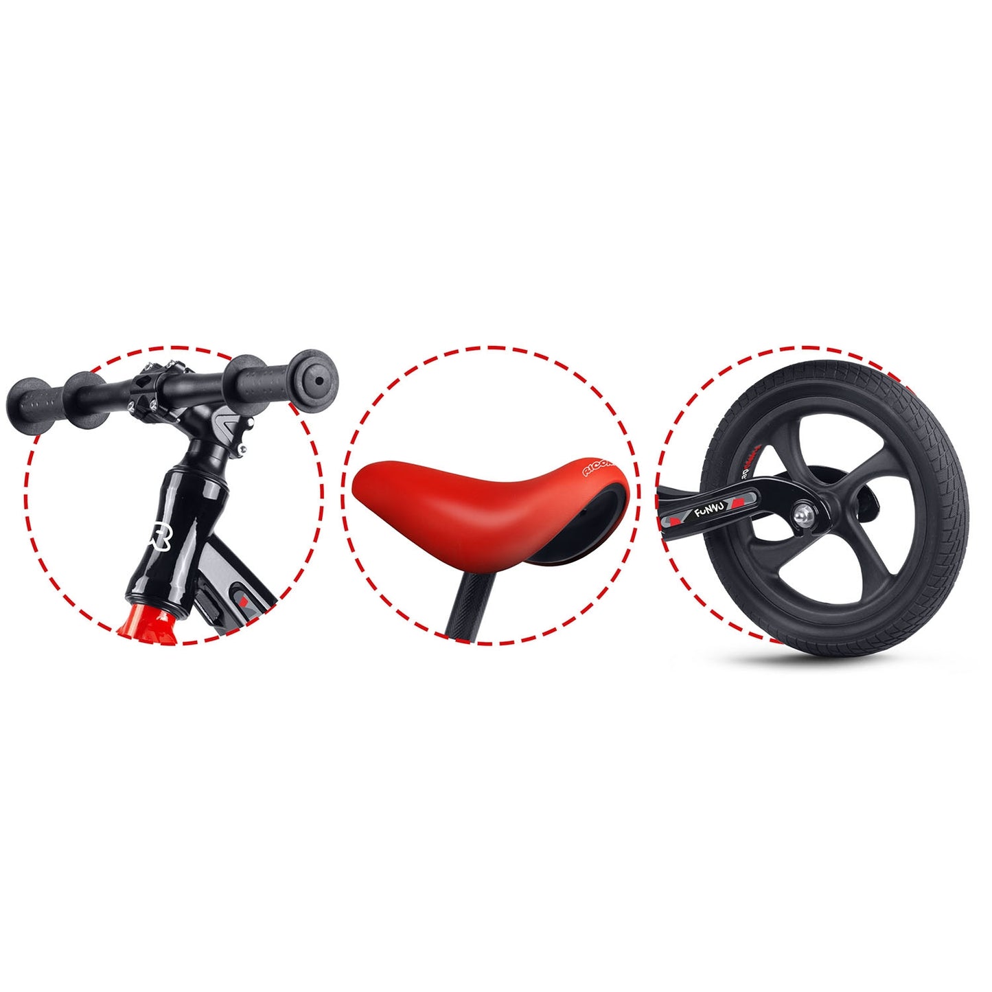 Balance bike for children Ricokids FUNNU