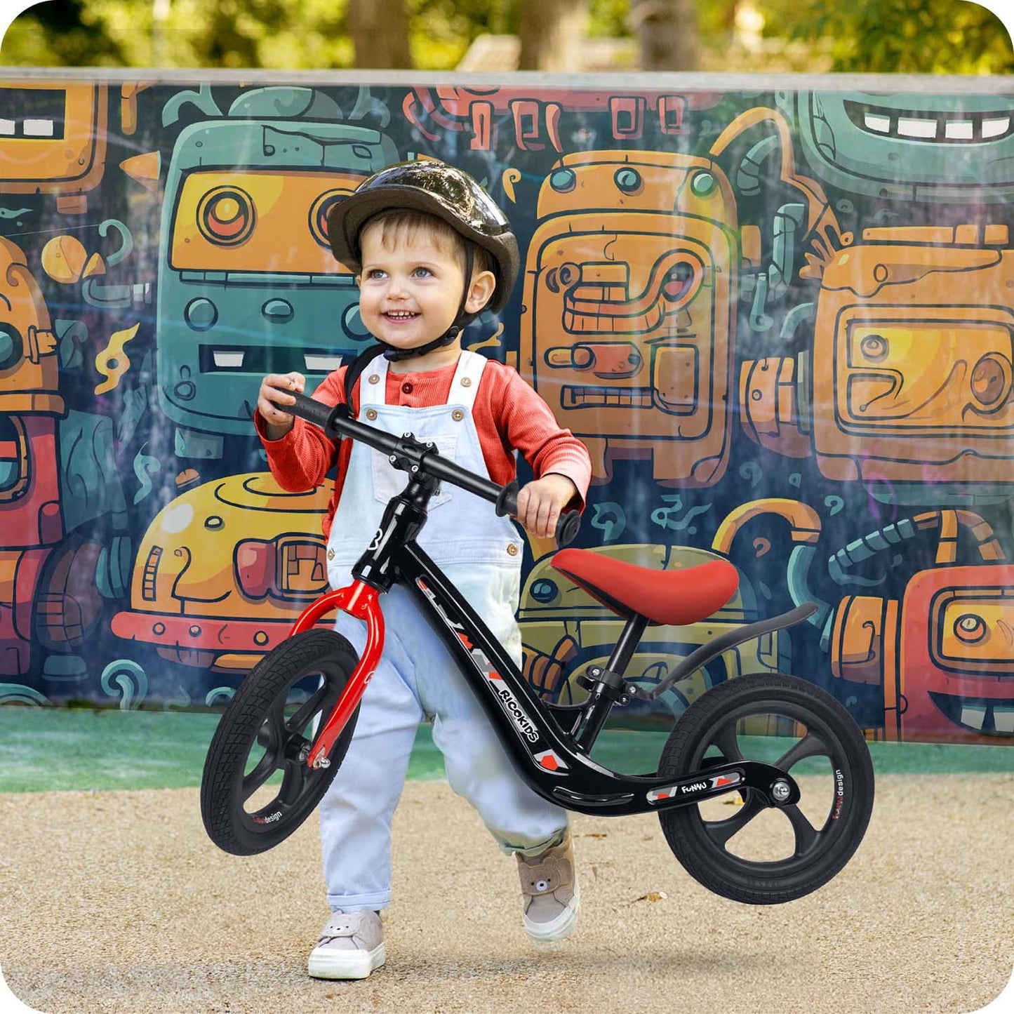 Balance bike for children Ricokids FUNNU