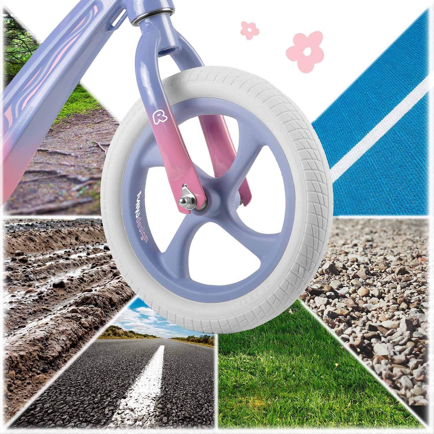 Balance bike for children Ricokids FUNNU